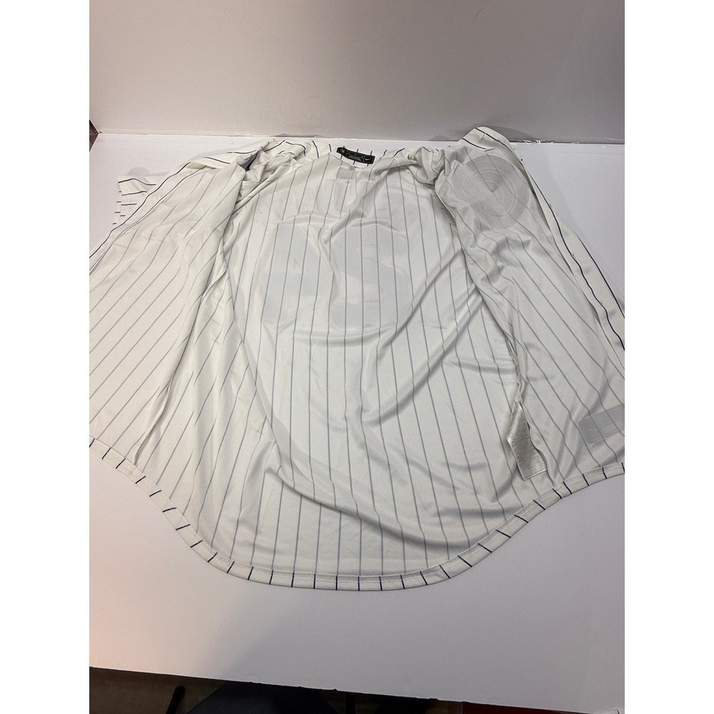 Nike Chicago Cubs Cody Bellinger 24 Home Jersey Mens XL White Pinstripe MLB - Picture 12 of 16